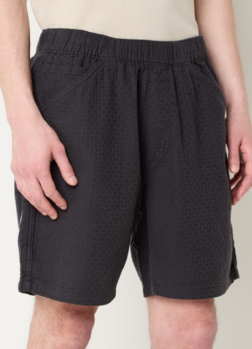 Levi's Wide fit korte broek met structuur