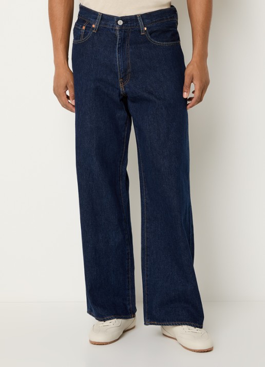 Levi's Wide leg jeans met donkere wassing