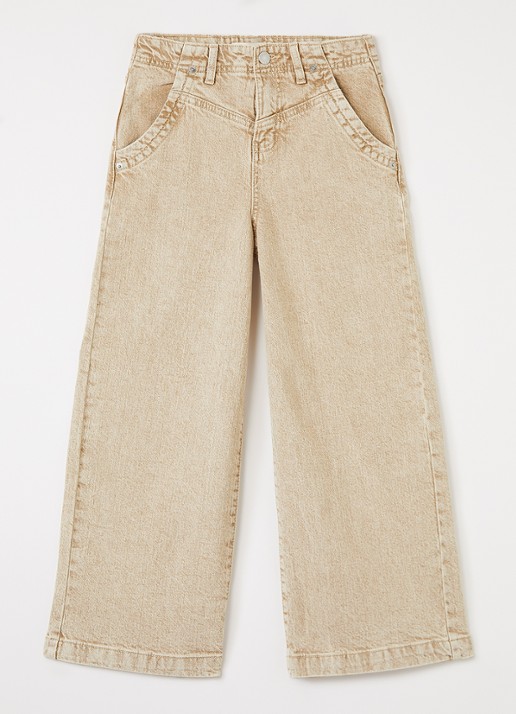 Levi's Wide leg jeans met gekleurde wassing