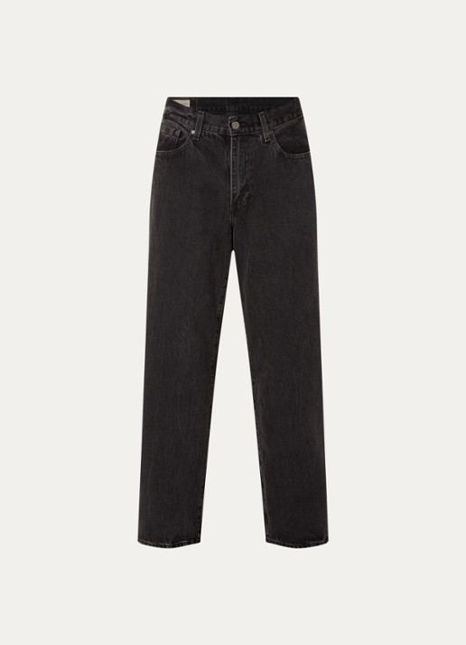 Levi's Wide leg jeans met gekleurde wassing - voorkant 4 zwart