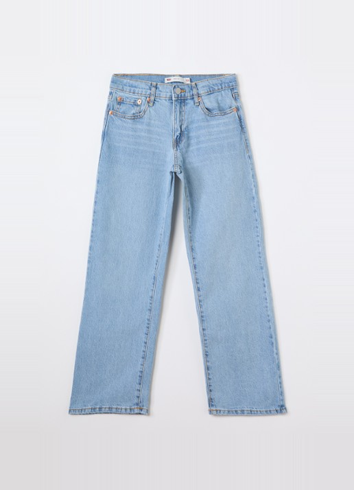 Levi's Wide leg jeans met lichte wassing