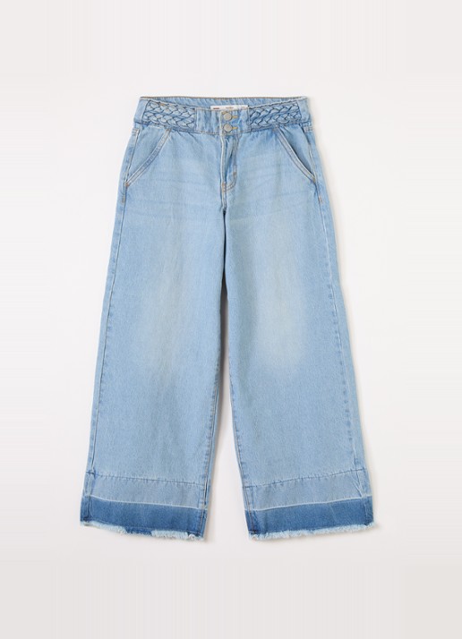 Levi's Wide leg jeans met medium wassing