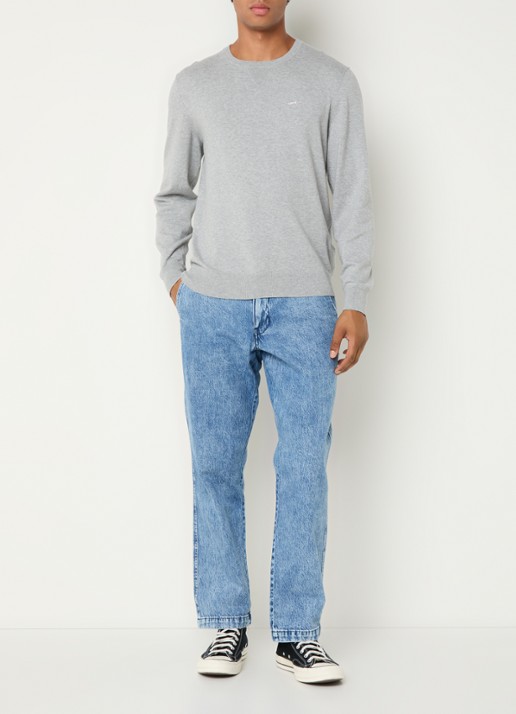 Levi's XX loose fit jeans met medium wassing - voorkant 2 indigo
