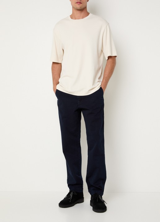 Levi's XX straight fit chino met steekzakken - voorkant 5 donkerblauw