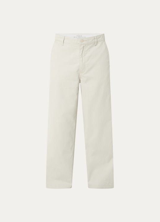 Levi's XX straight fit chino met steekzakken - voorkant beige