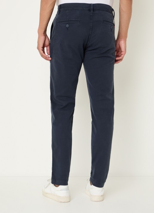 Levi's XX tapered fit chino met steekzakken - achterkant 8 donkerblauw