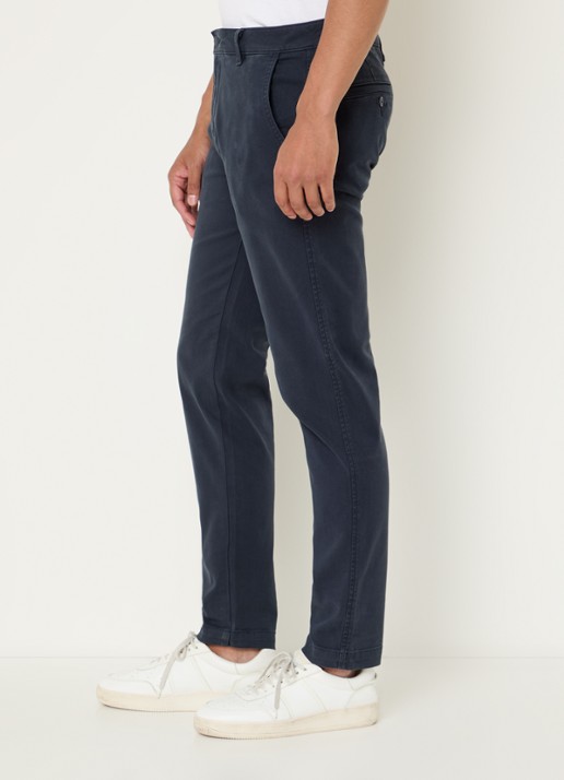 Levi's XX tapered fit chino met steekzakken - detail 5 donkerblauw