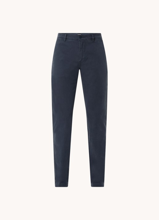 Levi's XX tapered fit chino met steekzakken - voorkant 3 donkerblauw