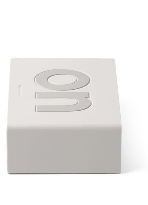 Lexon Flip RCC digitale wekker - detail 4 wit