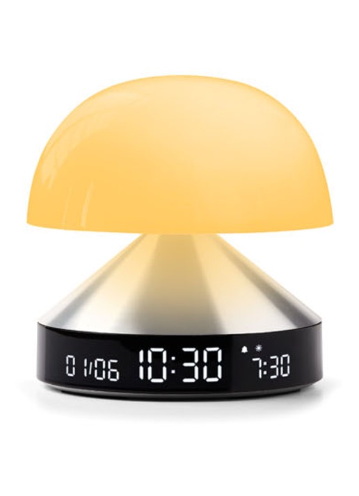 Lexon Mina Sunrise digitale wekker 11 cm - detail 6 zilver