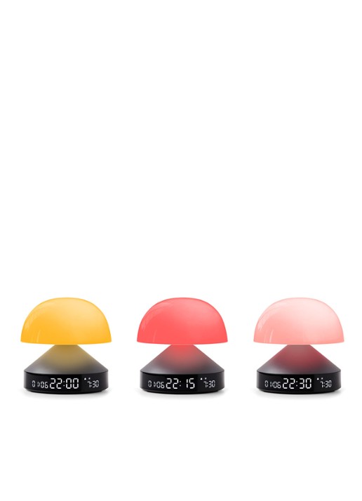Lexon Mina Sunrise digitale wekker 11 cm - detail 6 antraciet