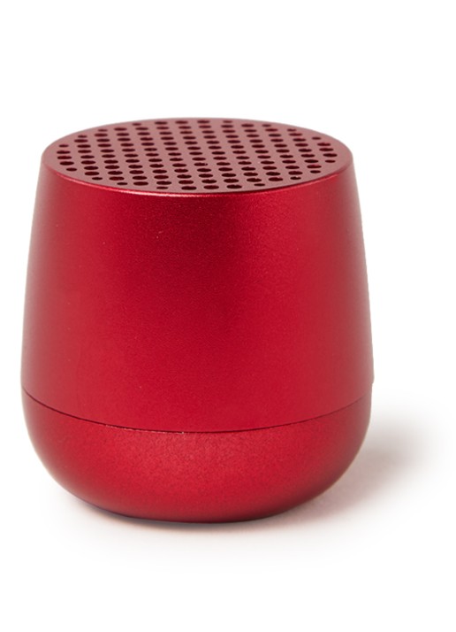 Lexon MINO bluetooth speaker - voorkant rood