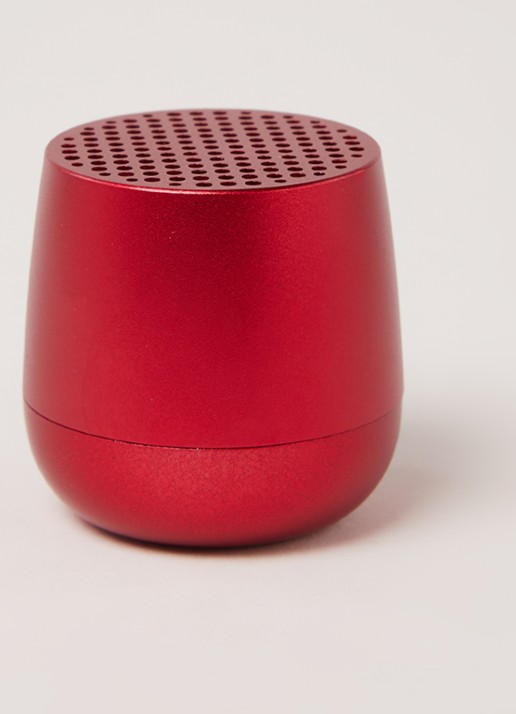 Lexon MINO bluetooth speaker - voorkant 2 rood