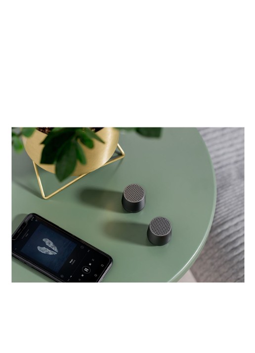 Lexon Mino+ bluetooth speaker - detail 6 antraciet