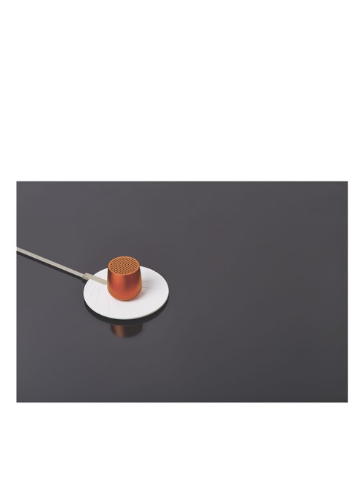 Lexon Mino+ bluetooth speaker - detail 3 donkeroranje