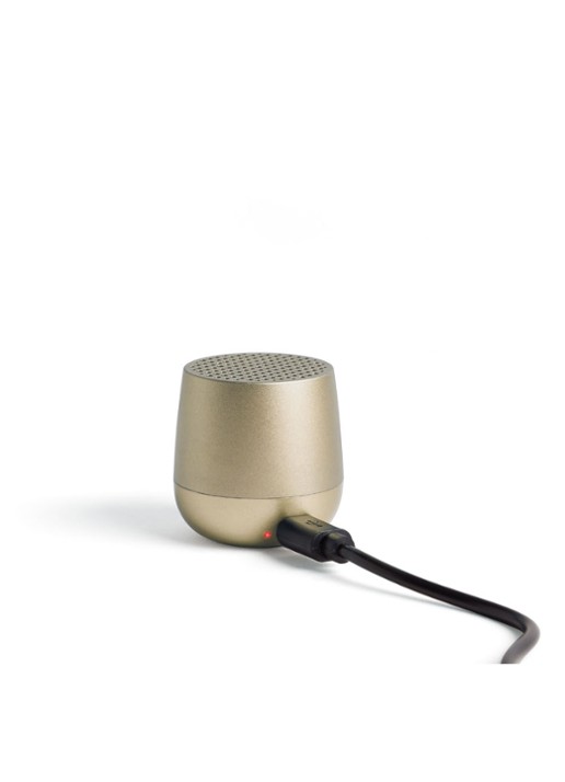 Lexon Mino+ bluetooth speaker - detail 2 goud