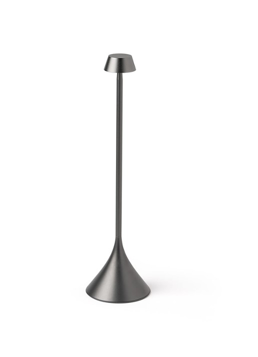 Lexon Steli Shade draadloze tafellamp 28,6 cm x Ø7,7 cm - detail 4 donkergrijs