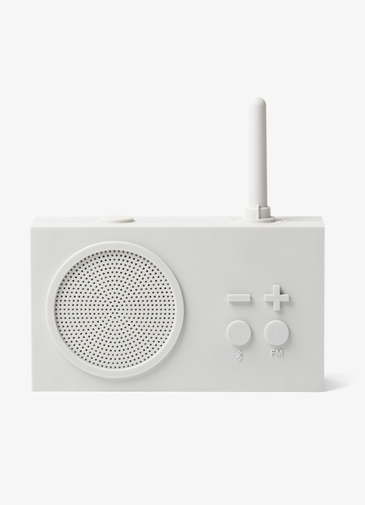 Lexon Tykho 3 FM radio & bluetooth speaker  - detail 5 wit