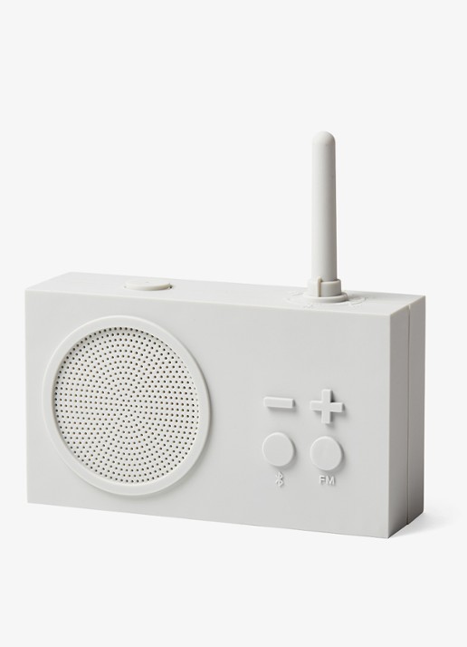 Lexon Tykho 3 FM radio & bluetooth speaker  - detail 6 wit