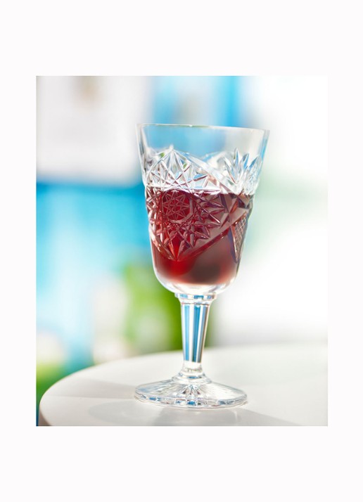 Libbey Hobstar rode wijnglas 30 cl - voorkant 2 transparant