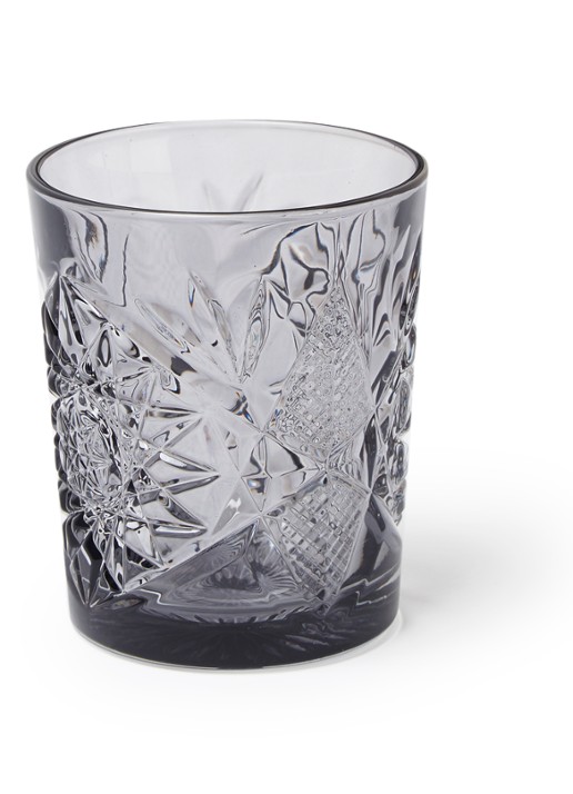 Libbey Hobstar Tumbler glas 35 cl - voorkant grijs