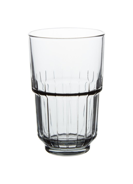 Libbey Linq drinkglas 35 cl - voorkant grijs