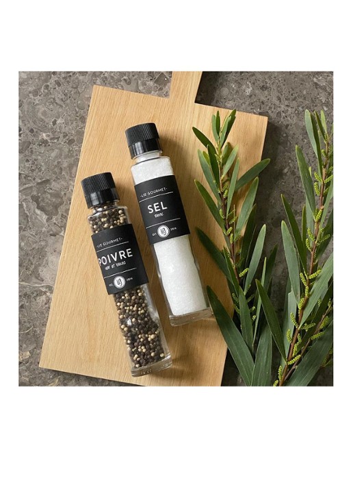LIE GOURMET Peper- en zoutmolen in geschenkdoos set van 2  - voorkant 2 undefined
