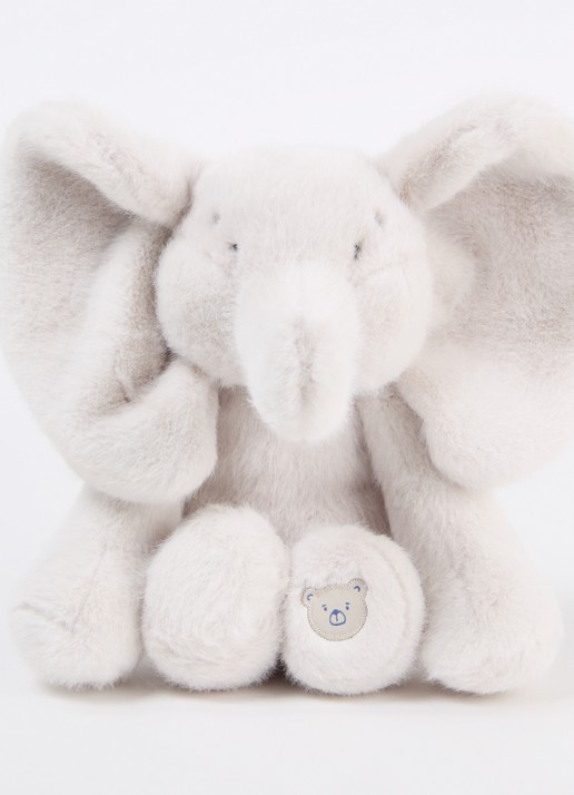 Liewood Berto Teddy knuffel 38 cm - voorkant 2 grijs