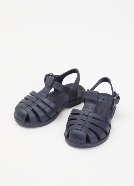 Liewood Bre sandaal van rubber - voorkant 2 donkerblauw
