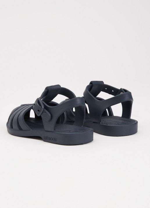 Liewood Bre sandaal van rubber - achterkant 8 donkerblauw