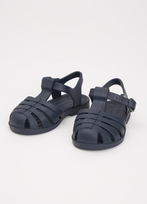 Liewood Bre sandaal van rubber - detail 5 donkerblauw