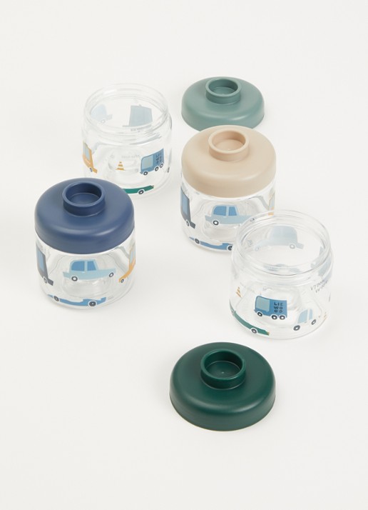 Liewood Dominique baby opbergdoos 4-delig  - voorkant 2 multicolor