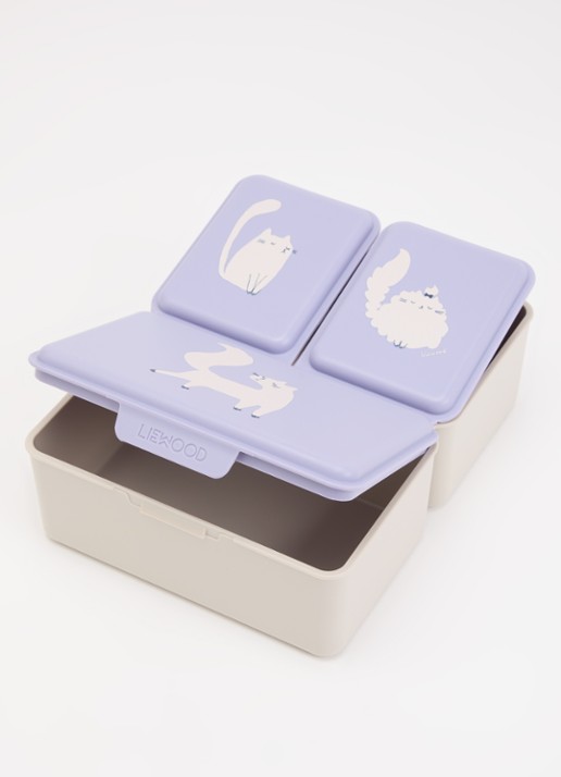 Liewood Driss lunchbox - voorkant 2 lila