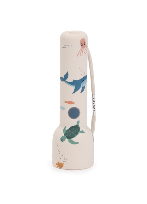 Liewood Gitte Giraffe knuffel 50 cm - voorkant zand