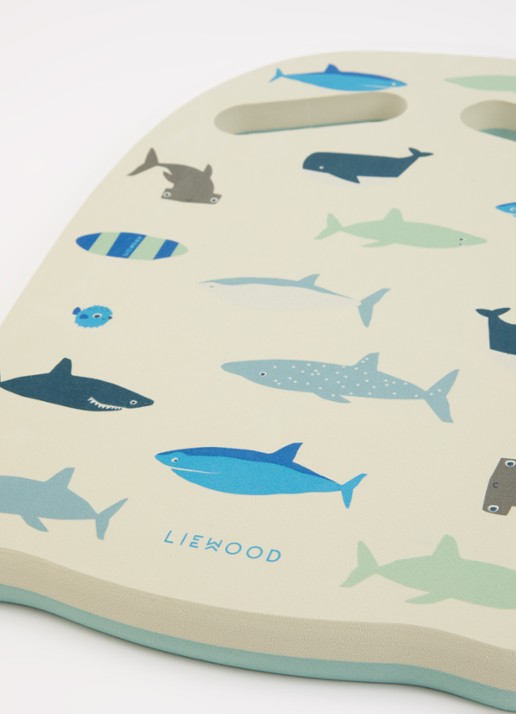 Liewood Hayden zwemplank 39 x 28 cm - voorkant 2 blauw