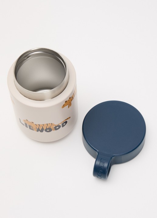 Liewood Kiani lunchbeker met print 35 cl - voorkant 2 multicolor
