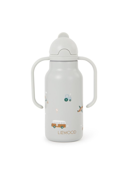 Liewood Kimmie drinkfles 25 cl - voorkant lichtgrijs