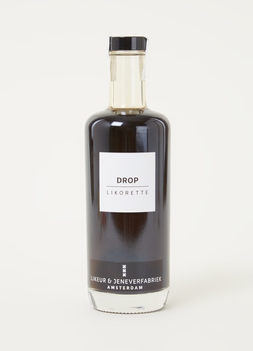 Likeur & Jeneverfabriek Amsterdam Drop likorette 50 cl - voorkant 2 zwart