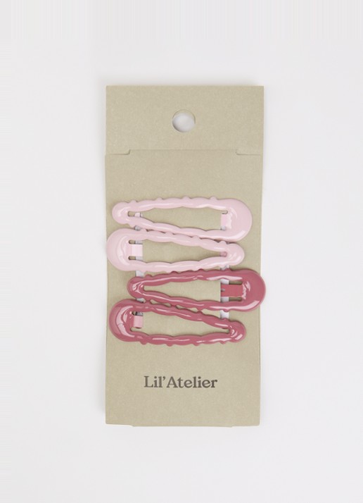 Lil 'Atelier Hanne haarclip set van 4