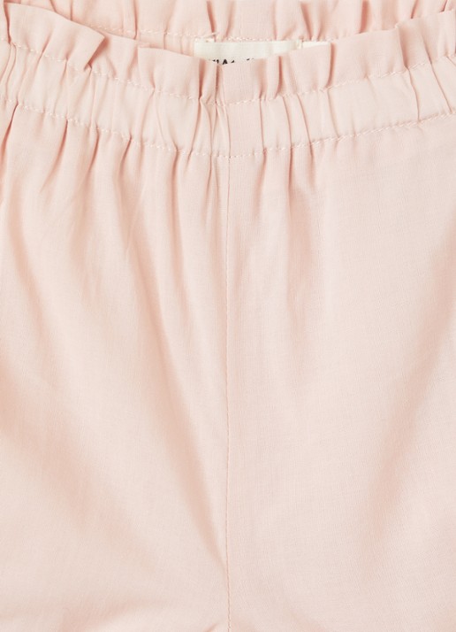 Lil 'Atelier NBFDayna tapered fit korte broek - detail 4 oudroze
