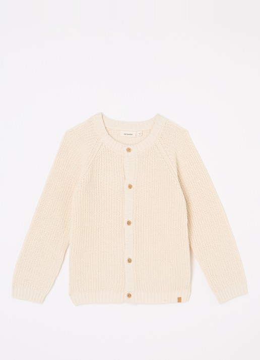 Lil 'Atelier NBFEmlen grofgebreid vest van  katoen