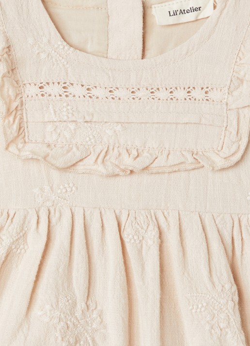 Lil 'Atelier NBFFerona tuniekjurk - detail 5 beige