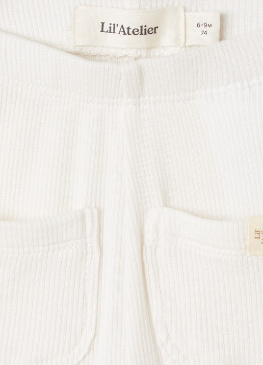 Lil 'Atelier NBFFrijo legging - detail 2 gebroken wit
