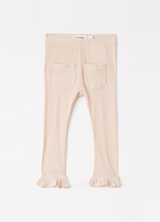 Lil 'Atelier NBFFrijo legging - voorkant 5 oudroze