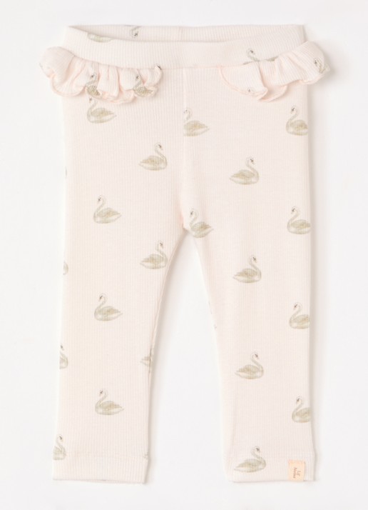 Lil 'Atelier NBFGavo Efi legging  - voorkant 3 gebroken wit