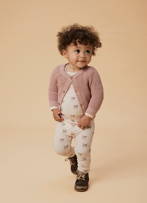Lil 'Atelier NBFGavo romper met print - detail 2 roze