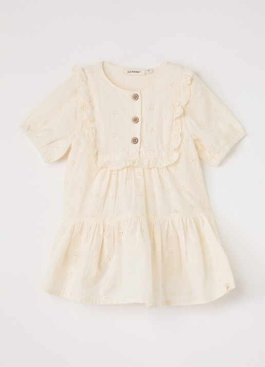 Lil 'Atelier NBFHosa jurk met broderie