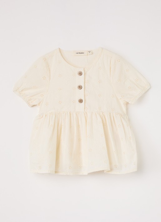 Lil 'Atelier NBFHosa jurk met broderie