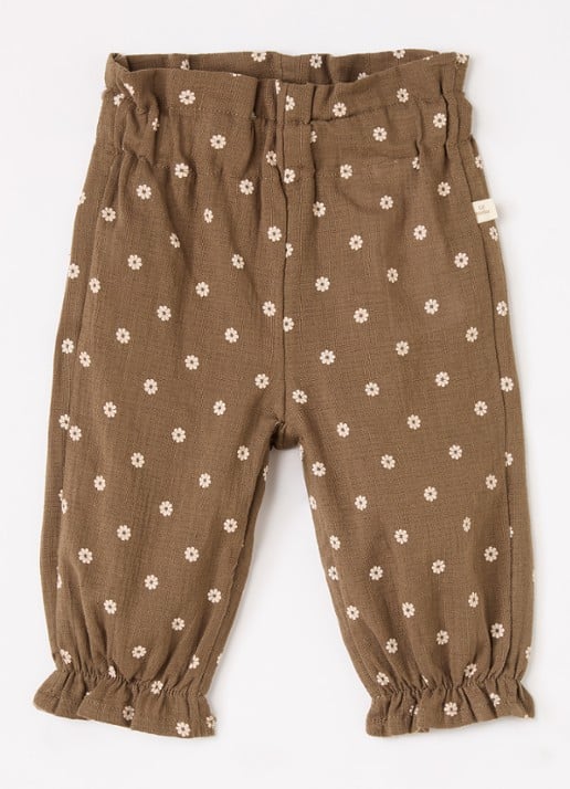 Lil 'Atelier NBFHulla loose fit babybroek met bloemenprint