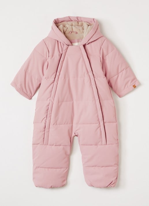 Lil 'Atelier NBFLamefow gewatteerd babypak met capuchon